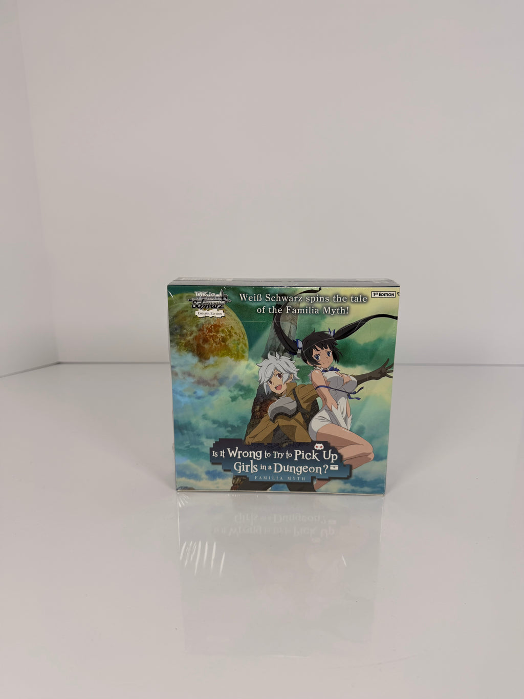 Weiss Schwarz Is It Wrong to Try to Pick Up Girls in a Dungeon Booster Box
