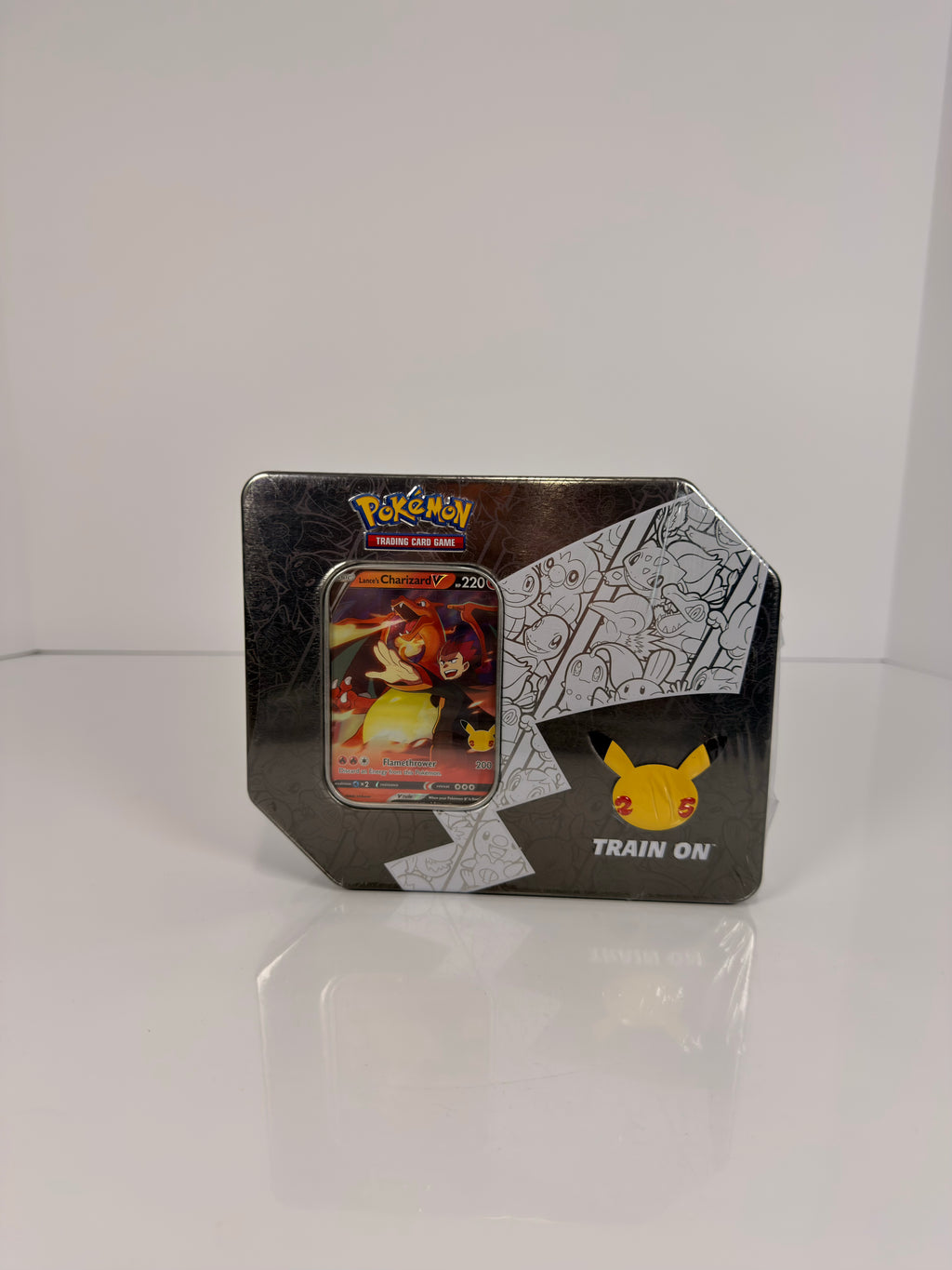 Pokemon Celebrations Tin [Lance's Charizard V]
