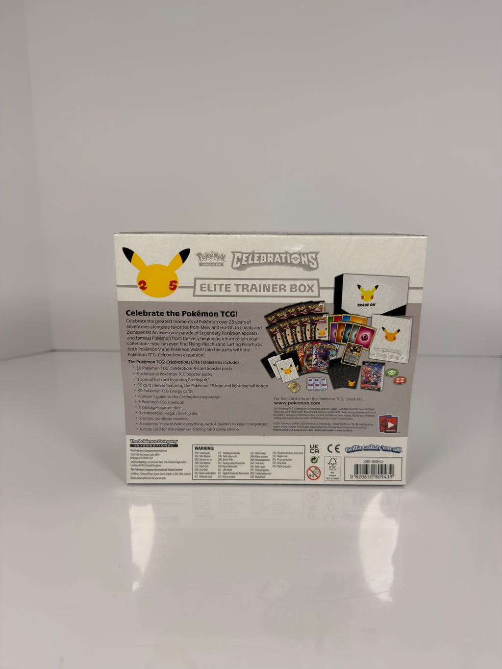 Pokemon Celebrations Elite Trainer Box