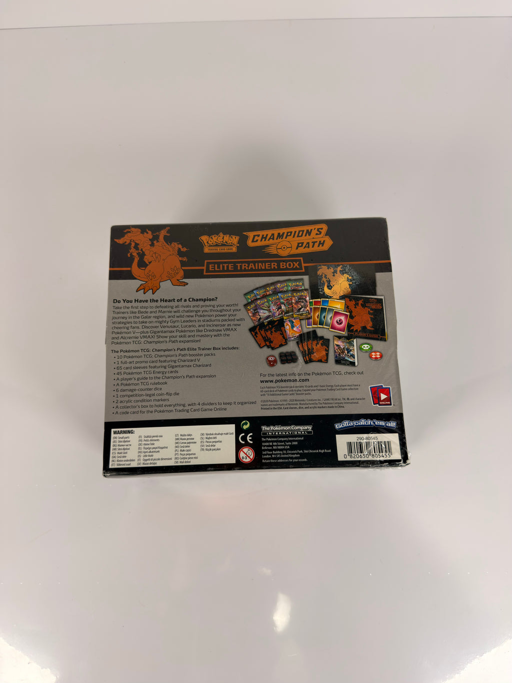Pokemon Champion's Path Elite Trainer Box