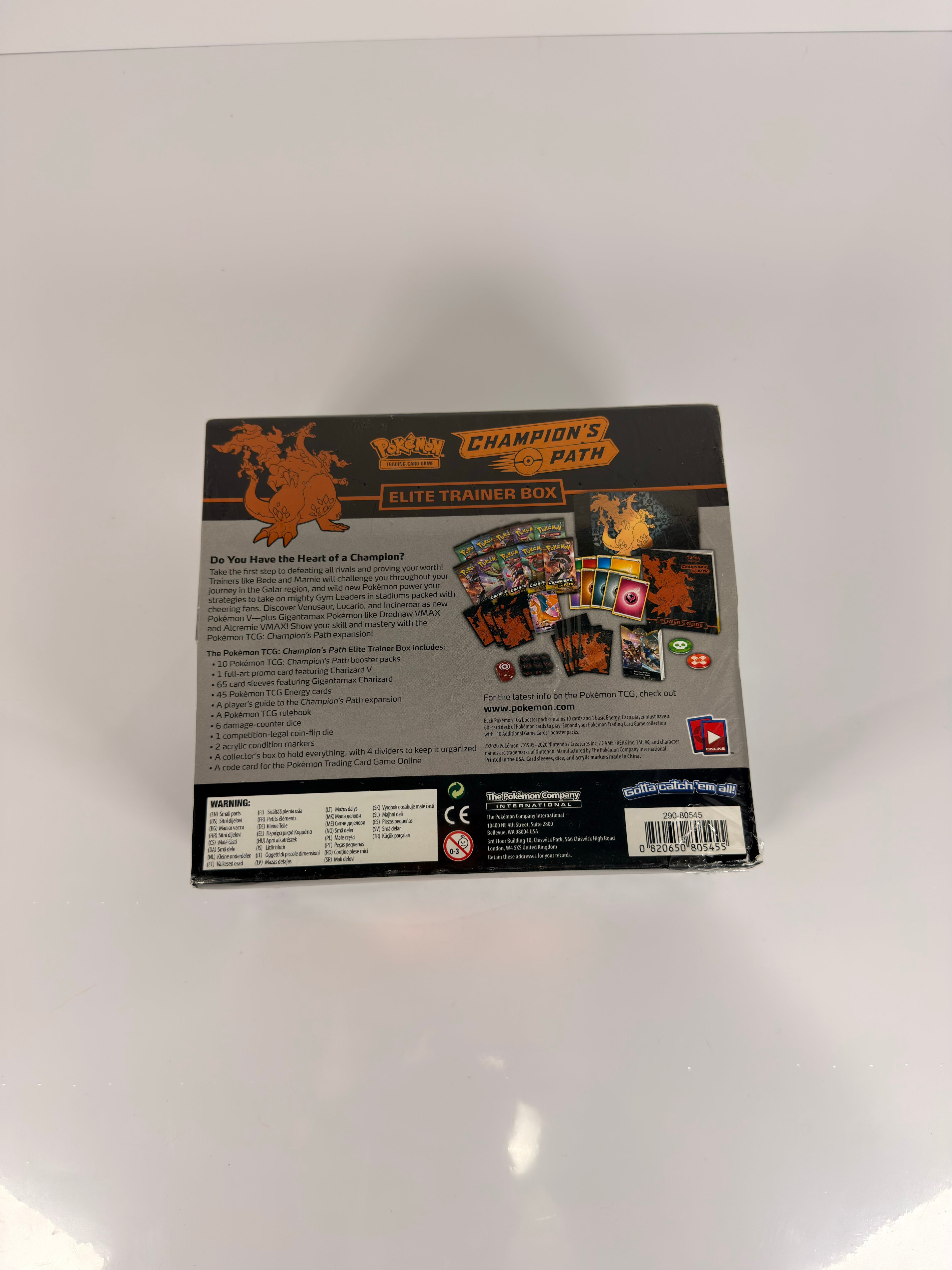 Pokemon Champion's Path Elite Trainer Box