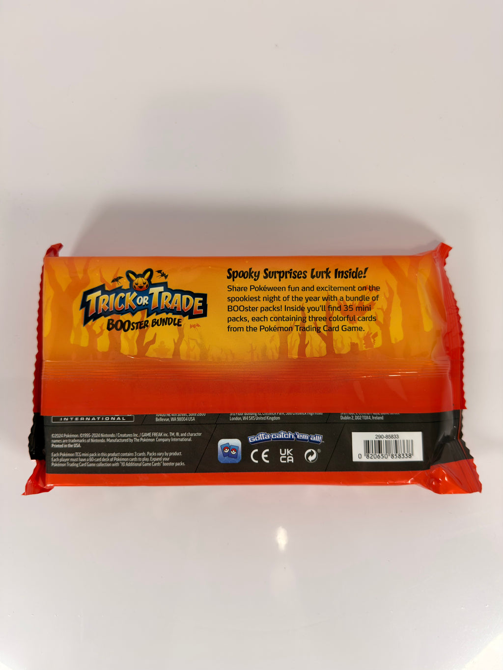 Pokemon 2024 Halloween Trick or Trade BOOster Bundle (35 BOOster Mini-Packs)