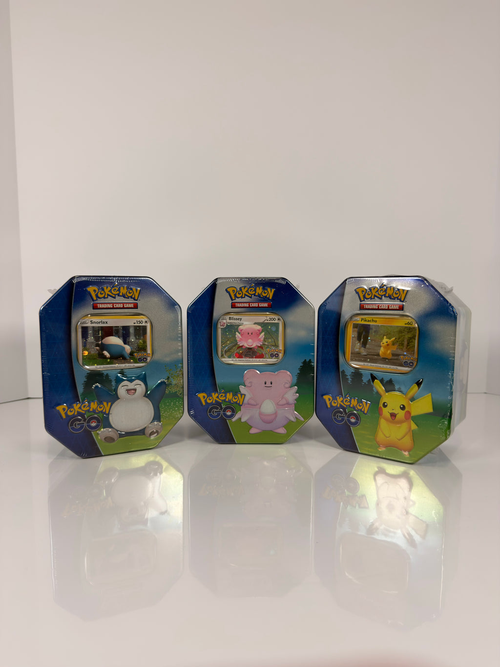 Pokemon GO Tin - Set of ALL 3