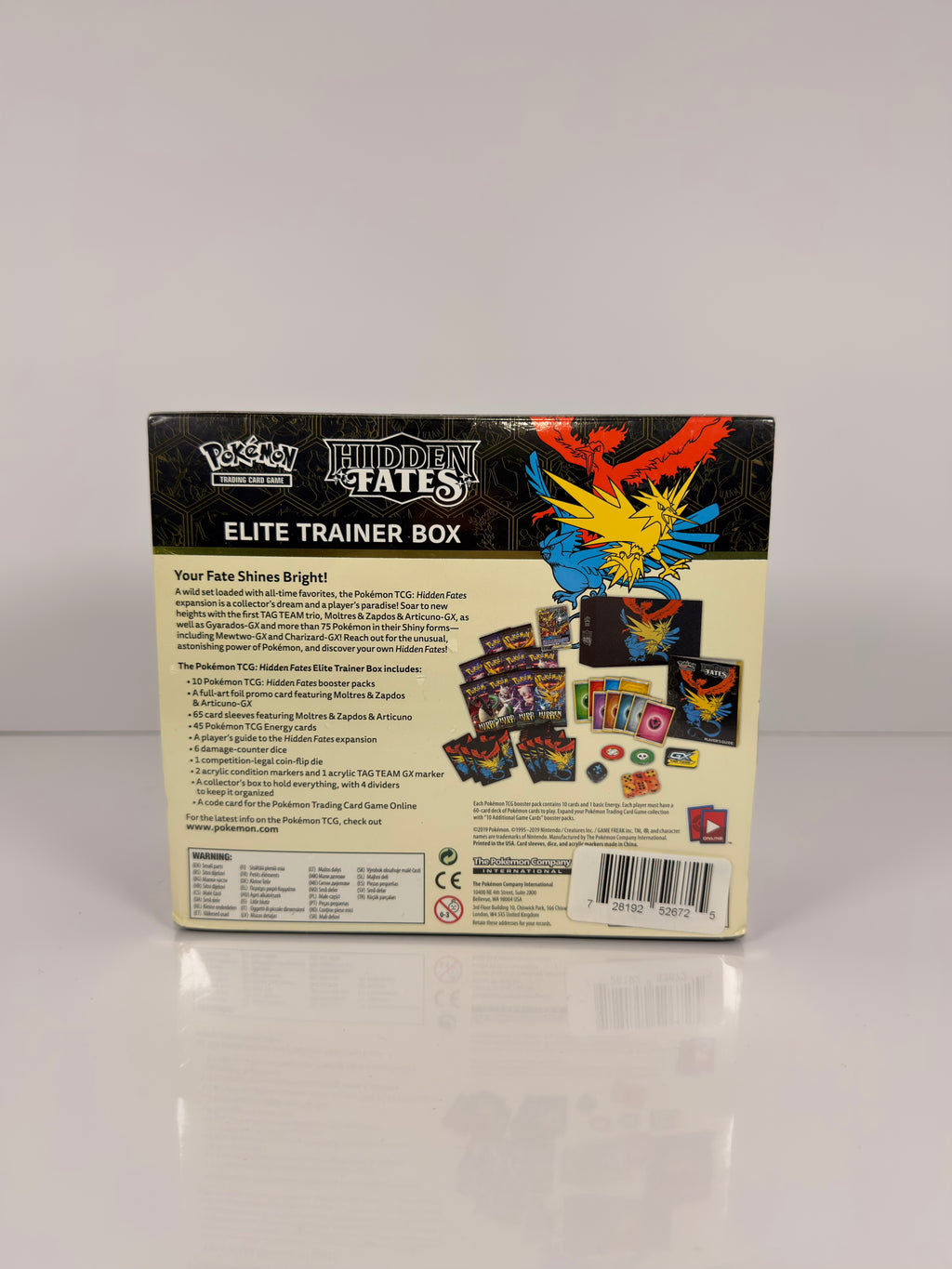 Pokemon Hidden Fates Elite Trainer Box
