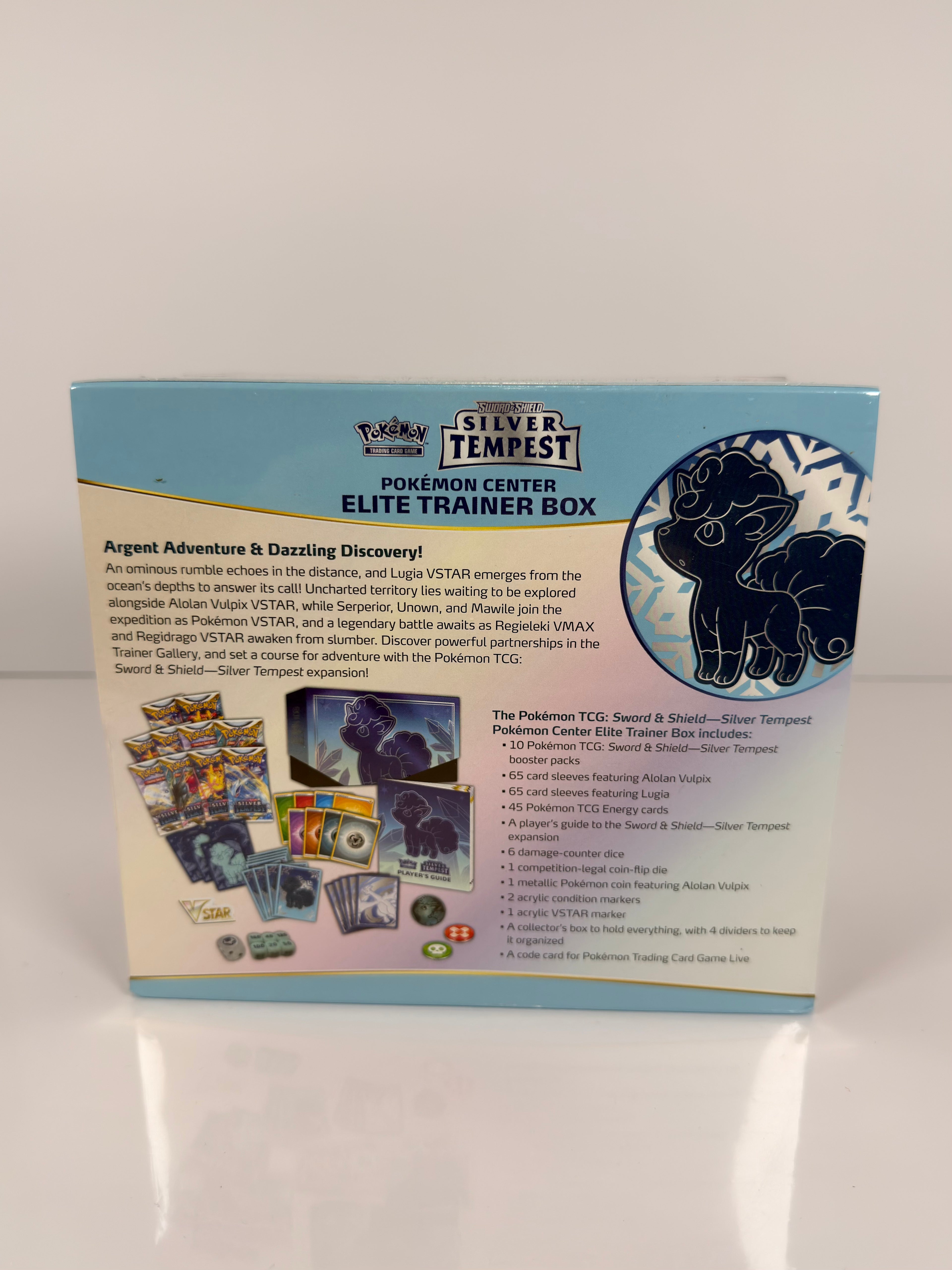 Pokemon SWSH12 Silver Tempest Pokemon Center Elite Trainer Box
