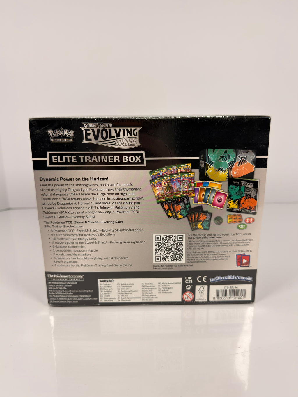 Pokemon SWSH7 Evolving Skies Elite Trainer Box - Leafeon/Flareon/Jolteon/Umbreon