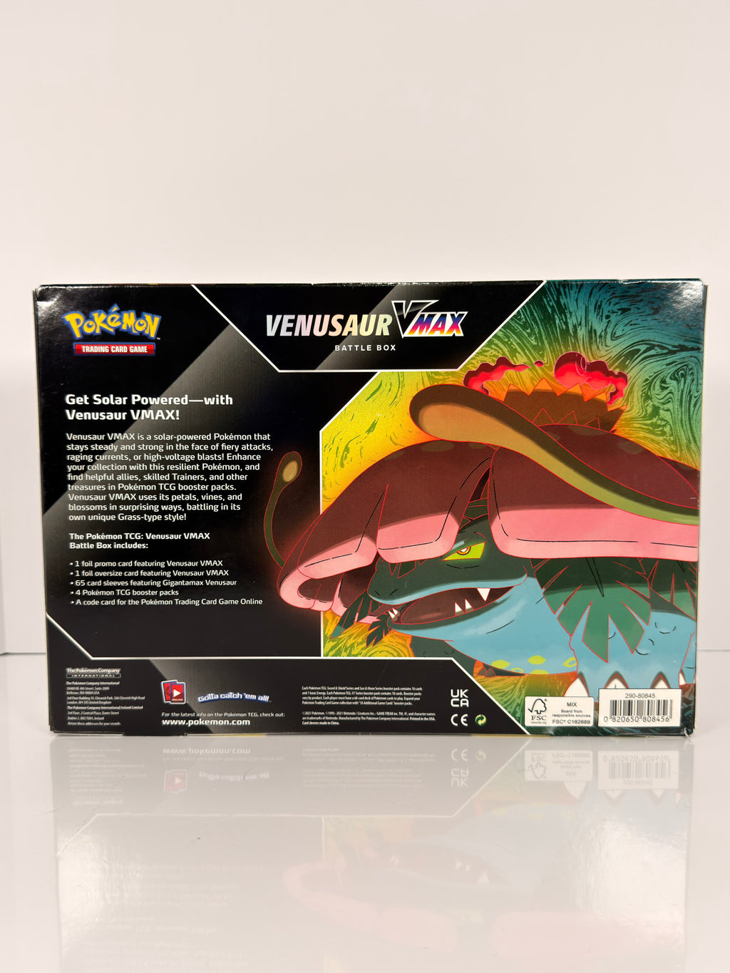 Pokémon TCG: Venusaur VMAX Battle Box