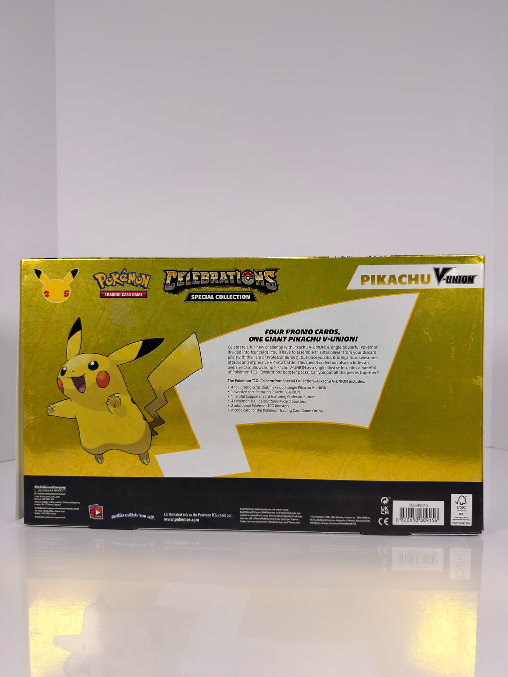 Pokemon TCG: Celebrations Special Collection—Pikachu V-UNION