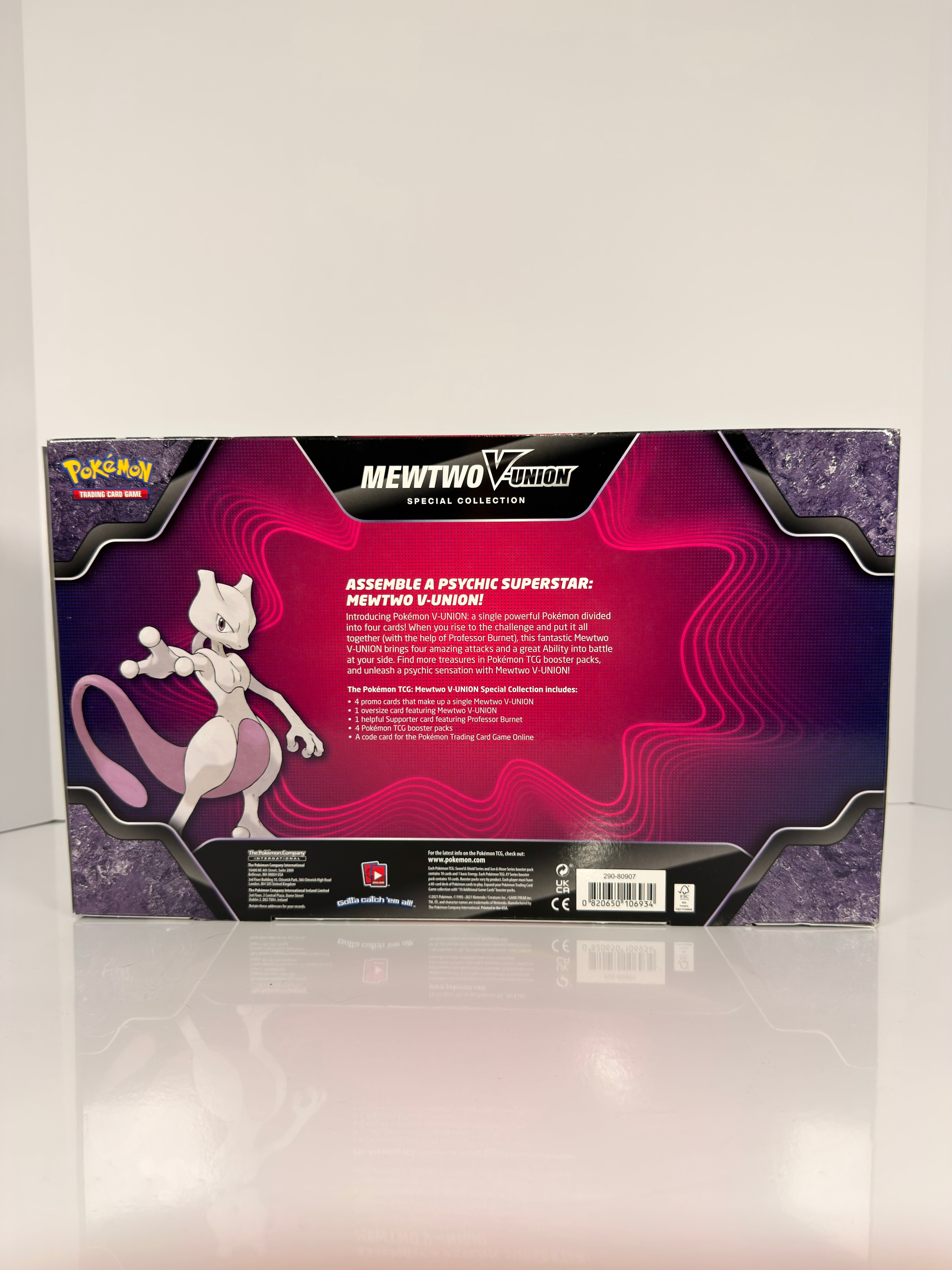 Pokémon TCG: Pokémon V-UNION Special Collection Mewtwo