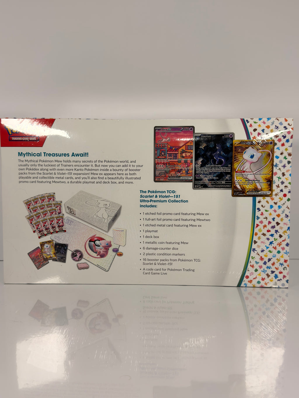 Pokemon Trading Card Games Scarlet & Violet—151 Ultra-Premium Collection - 16 Booster Packs